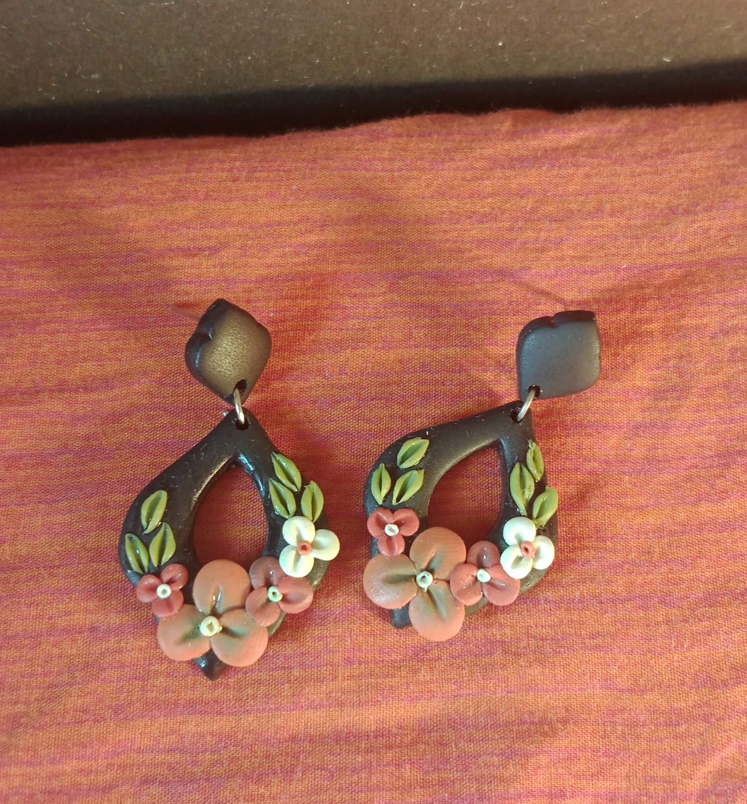 floral dewdrops(orange)